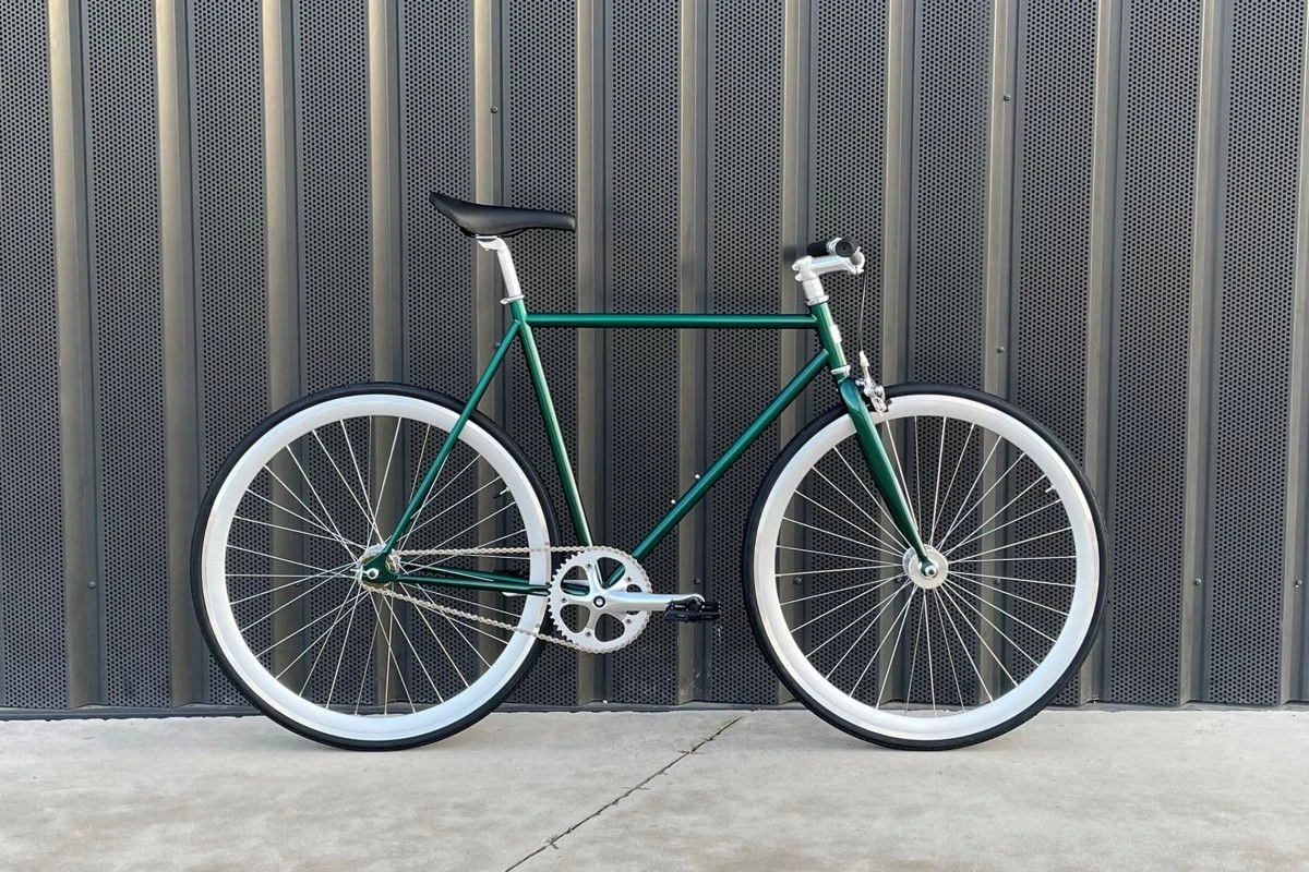 Vélo Fixie / Singlespeed InFiné Cycles - Vert Jaguar 4 Vélo Fixie / Singlespeed InFiné Cycles - Vert Jaguar – Image 2