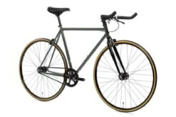 Vélo Fixie / Singlespeed State Bicycle - 4130 - Army Green -Équipement De Vélo velo fixie singlespeed state bicycle 4130 army green 1