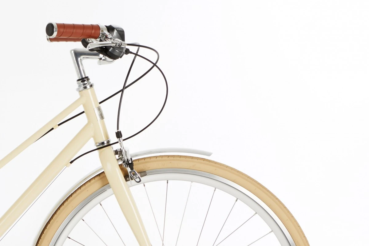 Vélo Urbain InFiné Cycles Flâneuse - Crème 4 Vélo Urbain InFiné Cycles Flâneuse - Crème – Image 2