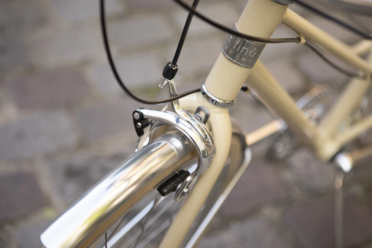 Vélo Urbain InFiné Cycles Flâneuse - Crème 15 Vélo Urbain InFiné Cycles Flâneuse - Crème – Image 13