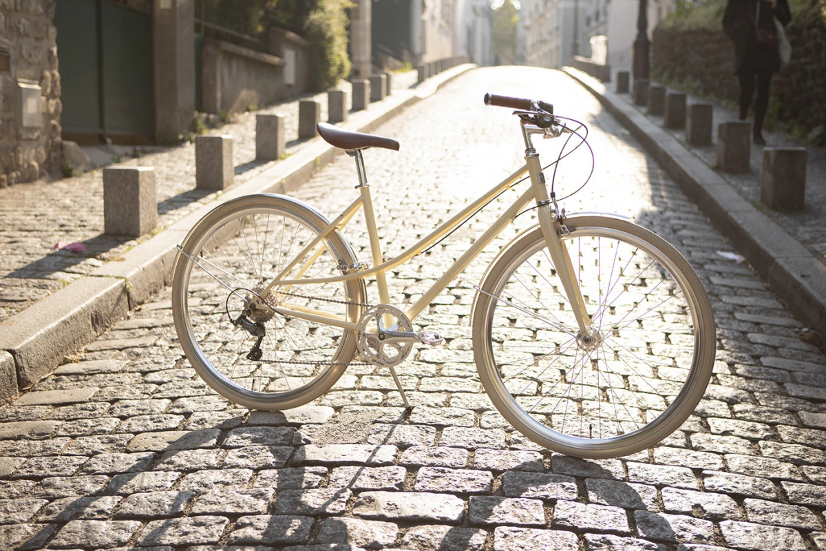 Vélo Urbain InFiné Cycles Flâneuse - Crème 10 Vélo Urbain InFiné Cycles Flâneuse - Crème – Image 8